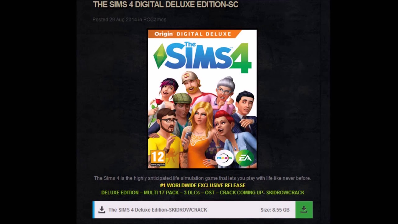 the sims crack download